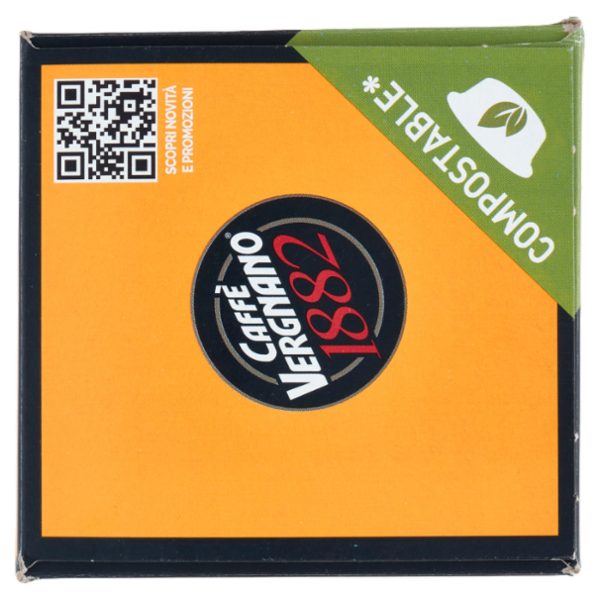 Caffè Vergnano 1882 Napoli Compostabile** Capsule Compatibili Lavazza a Modo Mio* 32 x 7,5 g