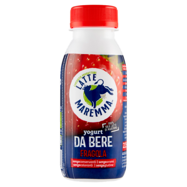 Latte Maremma yogurt da Bere Fragola 225 g