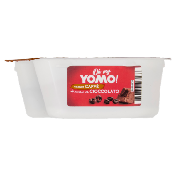 Oh my Yomo! Yogurt Caffè + Anelli al Cioccolato 140 g