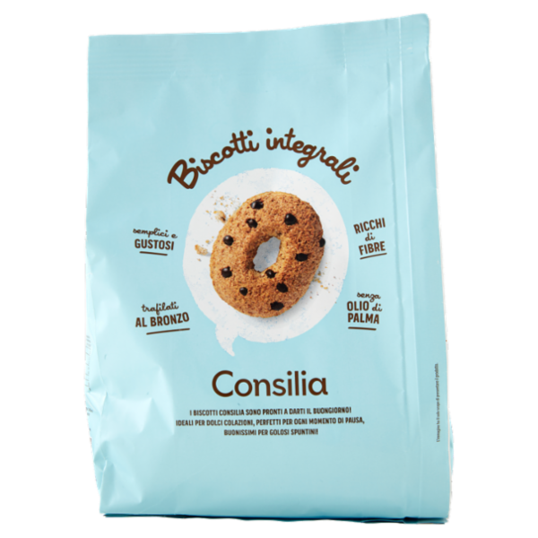 Consilia Biscotti con Grano Saraceno e Gocce di Cioccolato 430 g