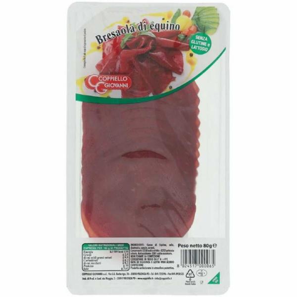 BRESAOLA DI EQUINO COPPIELLO GR.80