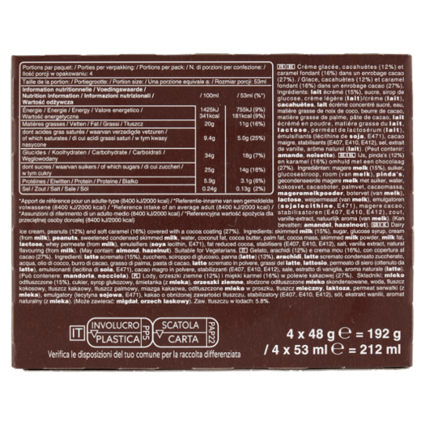 Snickers Ice Cream 4 x 48 g