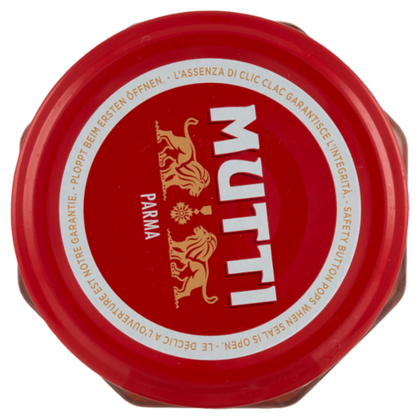 Mutti Sugo con Pomodoro Rossoro, Verdure Grigliate e con Cipolla Rossa di Tropea Calabria IGP 280 g