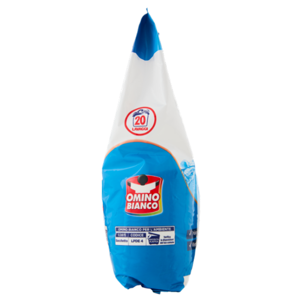 Omino Bianco Detersivo in Polvere Igienizzante 20 Lavaggi 1100 g