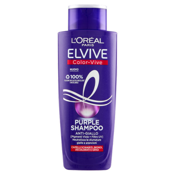 Elvive Color-Vive Purple Shampoo Anti-Giallo 200 ml