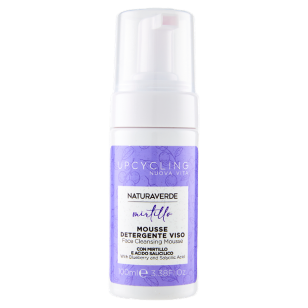 Naturaverde Upcycling mirtillo Mousse Detergente Viso 100 ml