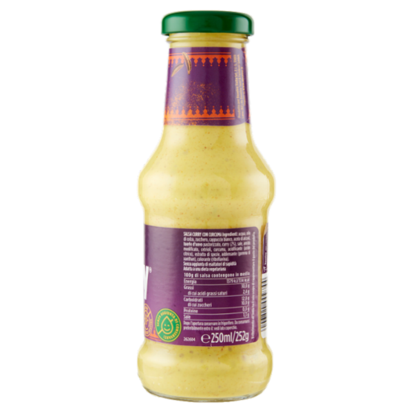 Develey Salsa Curry con curcuma 250 ml
