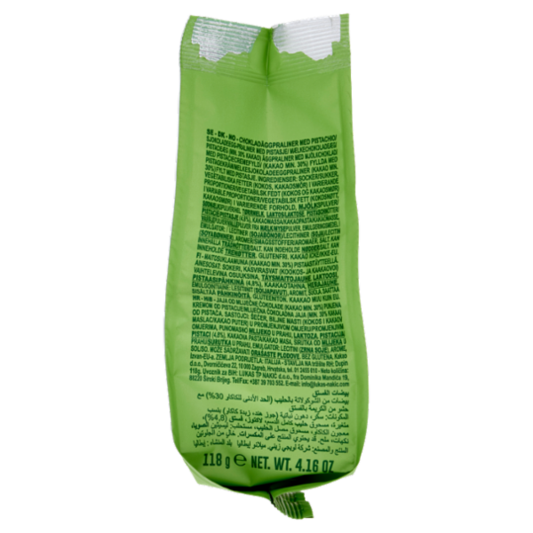 Zàini Ovetti Pistacchio al Latte con Ripieno Pistacchio 118 g