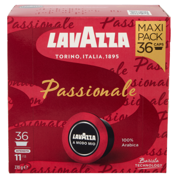 Lavazza A Modo Mio Passionale 36 Capsule 270 g