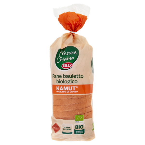 Selex Natura Chiama Pane Morbido al Kamut Biologico a Fette 400 g