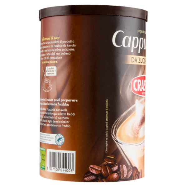 Crastan preparato solubile per Cappuccino da Zuccherare 250 g