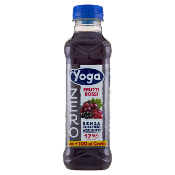 Yoga Zero Multi Frutti Rossi Senza Zuccheri Aggiunti* 500 ml