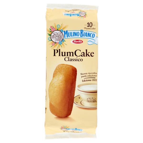 Mulino Bianco PlumCake Merenda con Yogurt Italiano 10 pezzi 330 g