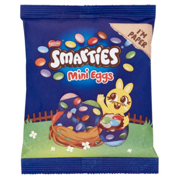 NESTLÉ Smarties Ovetti di Cioccolato al Latte con Mini Smarties Sacchetto 153 g