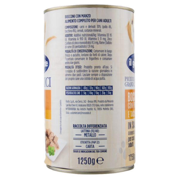 IL GIGANTE Piccoli Grandi Amici Bocconi con Pollo e Tacchino in Salsa 1250 g