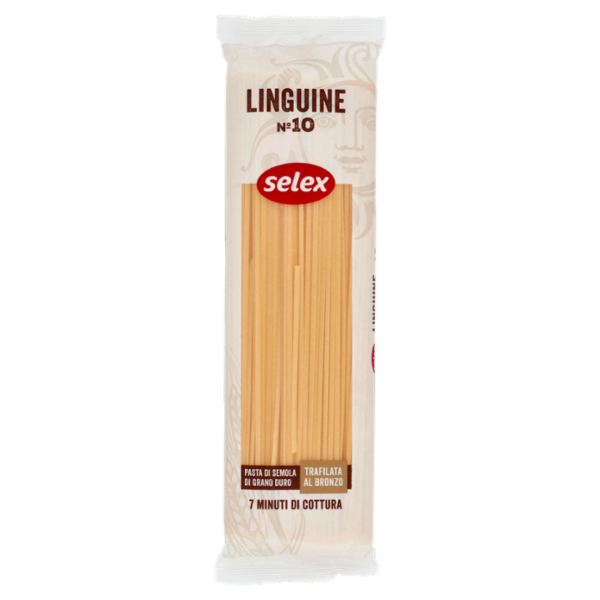 Selex Pasta di Semola Trafilata al Bronzo Linguine 500 g