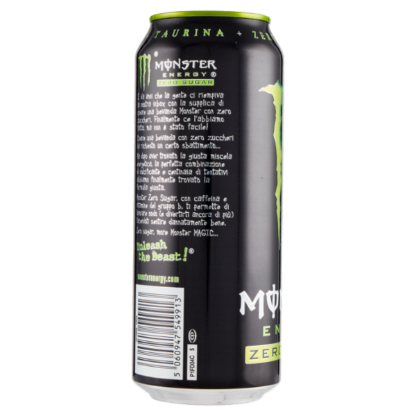 Monster Energy Zero Sugar Can 500 ml