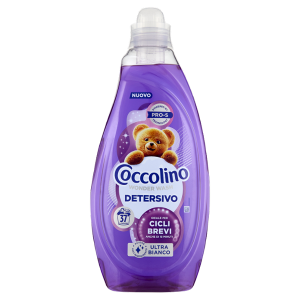 Coccolino Wonder Wash Detersivo Ulta Bianco 37 Lavaggi 1480 ml