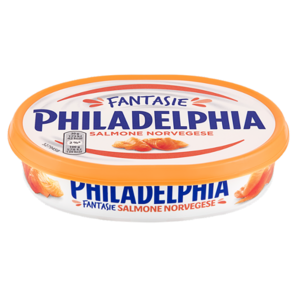 Philadelphia formaggio fresco spalmabile al Salmone norvegese - 150g