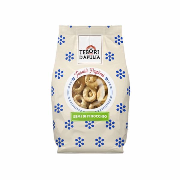 Taralli Pugliesi Ai Semi Di Finocchio Gr. 400