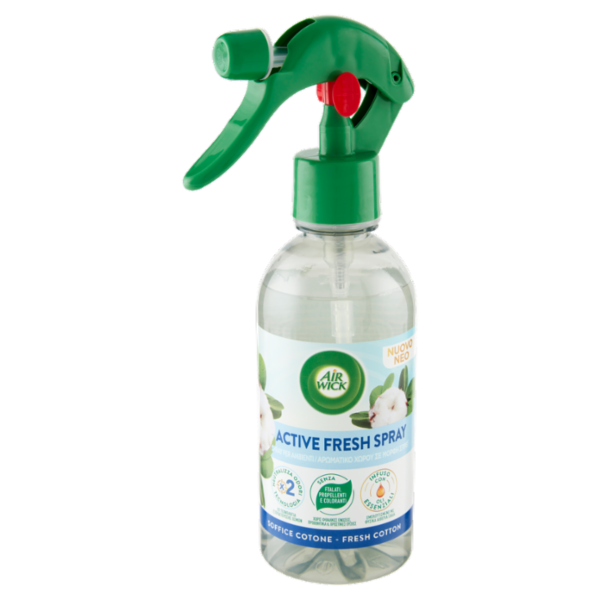 Air Wick Active Fresh Spray Soffice Cotone 237 ml
