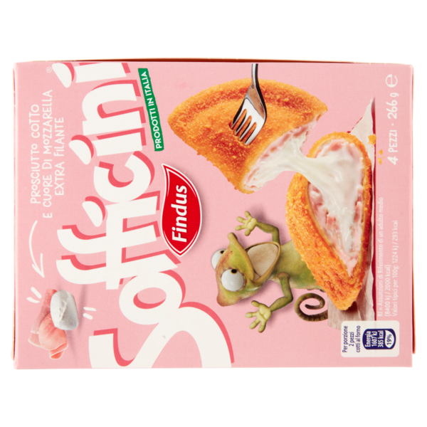 Sofficini Findus 4 Sofficini Prosciutto Cotto Più Mozzarella 266 g