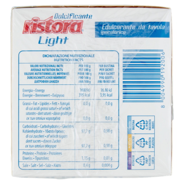 ristora Light Dolcificante 150 x 1 g