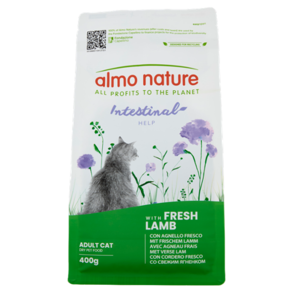 almo nature Intestinal Help Adult Cat con Agnello Fresco 400 g