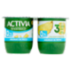 ACTIVIA Yogurt con Probiotico Bifidus, 0% Grassi, gusto Ananas, 4x125g