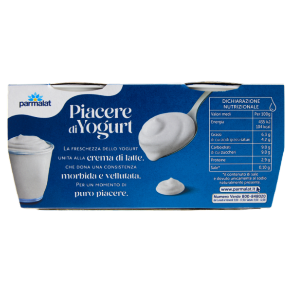 PARMALAT Piacere di Yogurt Bianco 2 x 115 g