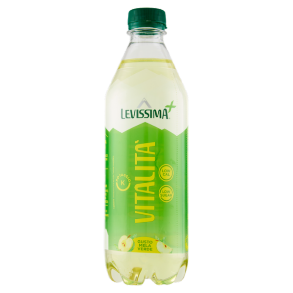 LEVISSIMA⁺ Vitalità, Acqua Minerale Naturale, Gusto Mela Verde 50 cl