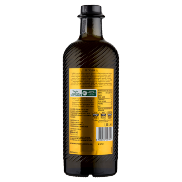 Carapelli il Nobile Olio Extra Vergine di Oliva 100% Italiano 1,00 L