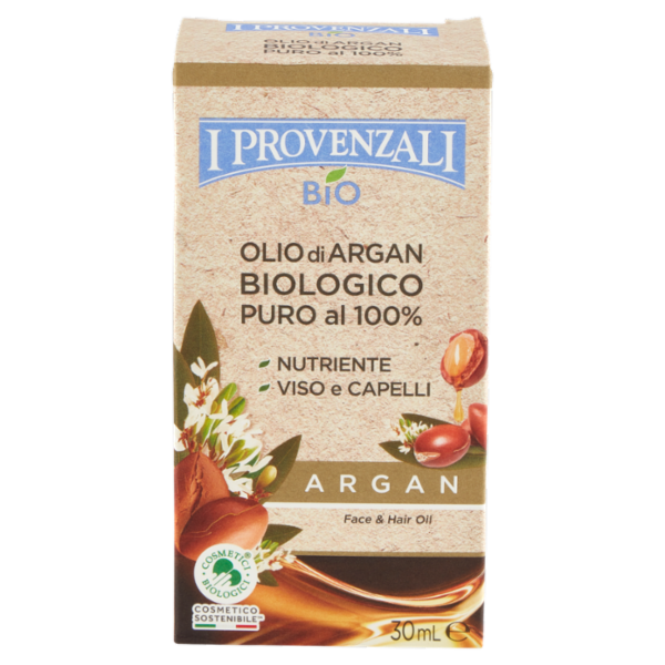 I Provenzali Bio Olio di Argan Biologico Puro al 100% 30 mL
