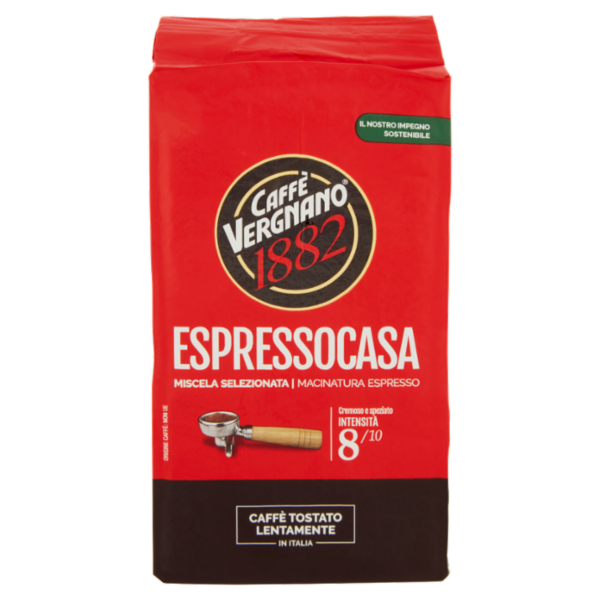 Caffè Vergnano 1882 Espressocasa Miscela Selezionata Macinatura Espresso 250 g