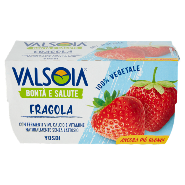 Valsoia Bontà e Salute Yosoi Fragola 2 x 125 g