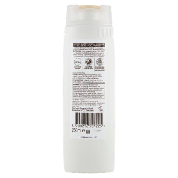 Pantene Pro-V Antiforfora Shampoo Active Nutri-Plex 250 ml