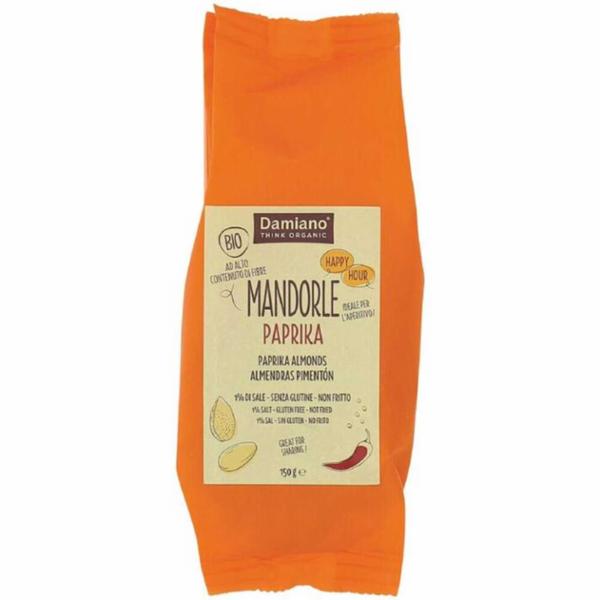 Damiano Mandorle Pelate Tostate alla Paprika Bio 150g