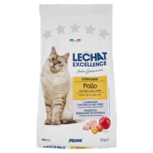 Le Chat Excellence Sterilised Pollo Con Riso, Uova, Mela 1,5 Kg
