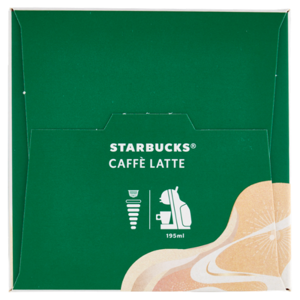 STARBUCKS Caffè Latte by Nescafé Dolce Gusto 12 Capsule 121,2g