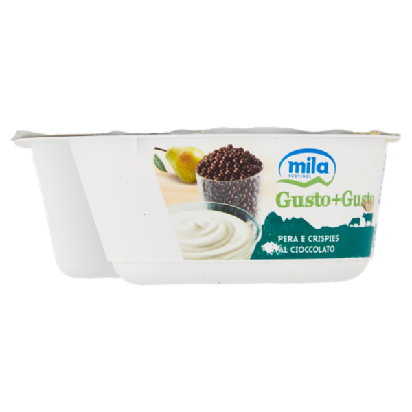 Mila Gusto+Gusto Pera e Crispies al Cioccolato 150 g
