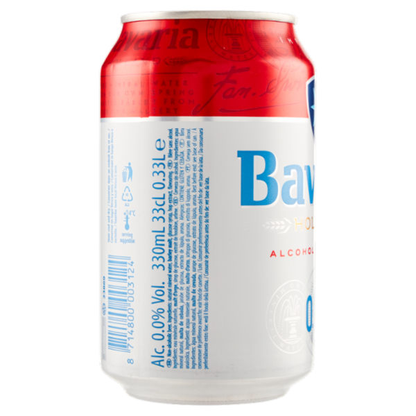 Bavaria 0.0% Birra Analcolica latt.330ml