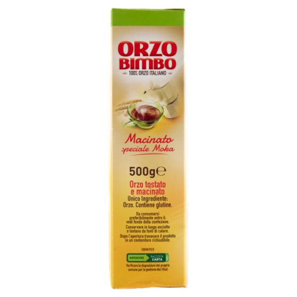 Orzo Bimbo macinato per moka da orzo 100% italiano - 500 g