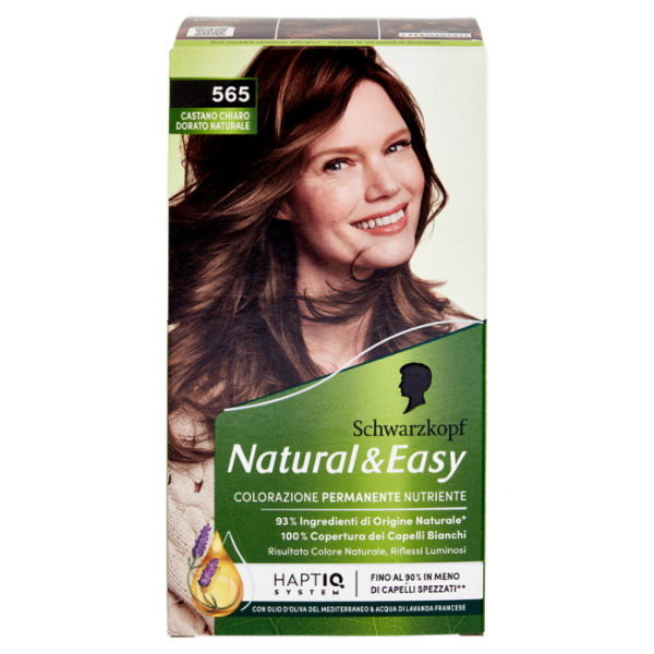 Schwarzkopf Natural&Easy 565 Castano Chiaro Dorato Naturale