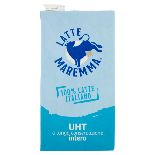 Latte Maremma UHT a lunga conservazione intero 1 L