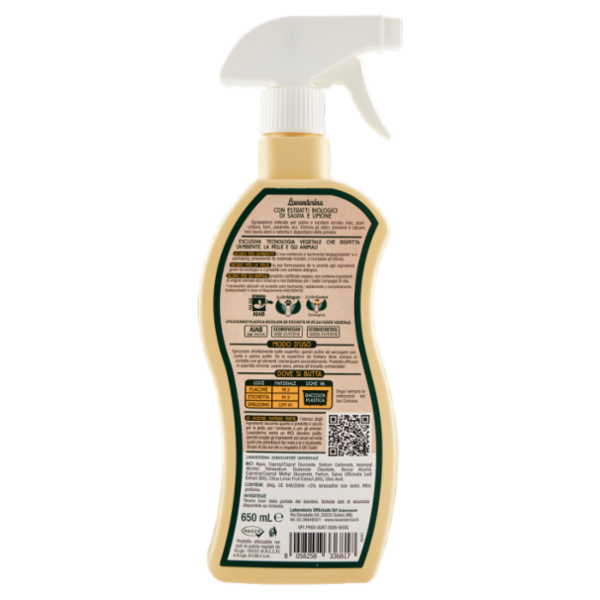 Lavanderina Sgrassatore Universale Verbena Ecobio 650 mL
