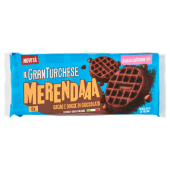 Il Granturchese Merendaaa Cacao e Gocce Di Cioccolato Senza Lattosio 240 g