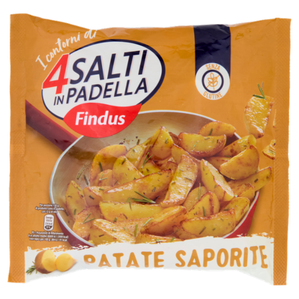 4 Salti in Padella Findus Patate Saporite 450 g