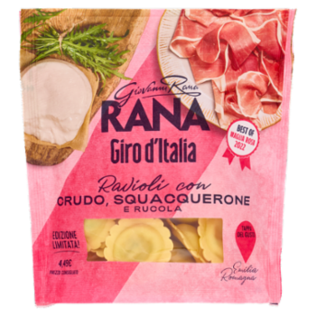 Giovanni Rana Giro D'Italia Ravioli Con Crudo, Squacquerone e Rucola 250 g