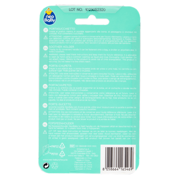 neo Baby Portasucchietto Rosa 0m+