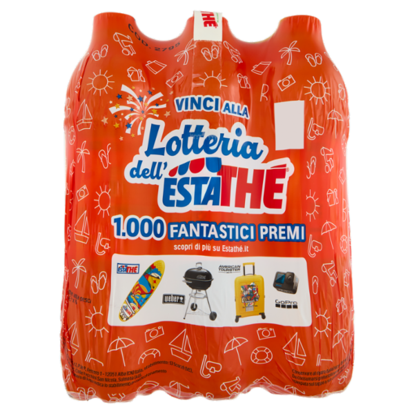 Estathé pesca 6 x 1,5 L